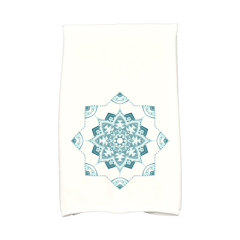 Jeffenese Hand Towel, Teal