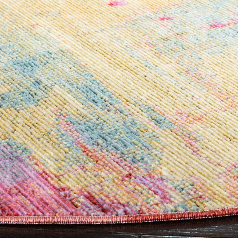 Langton Performance Abstract Rug, Round 6'