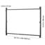 VEVOR Black Iron Gate Frame-1941655307