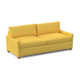 Louisa 87" Square Arm Sofa Bed with Reversible Cushions with USB