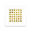 Golden Spots White 'mat et encadré-1471971991
