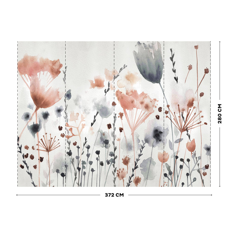 3.72m x 280cm Matt Wallpaper Roll