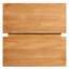 Nowthen Outdoor Square Teak Side Table