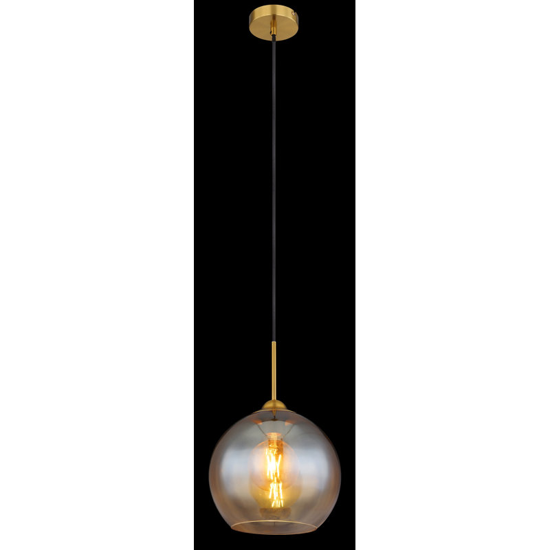 Aaliha 1 - Light Brass Pendant