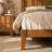 Knighten Solid Wood Queen Bed Frame Light Walnut-324616893-277294821