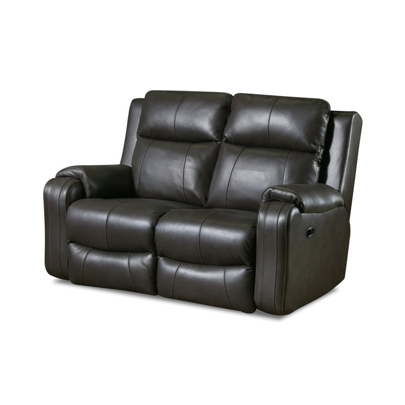 Contour Power Headrest Loveseat, Manual, Dark Brown