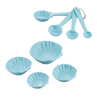 Nordic Ware Sea Glass Spoons Bundt Measuring, Set of 5