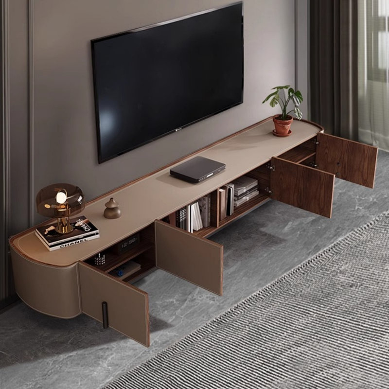 Minimalist Creative TV Stand, 19.69" H x 86.61" W x 15.75" D