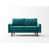 Velours cyan foncé