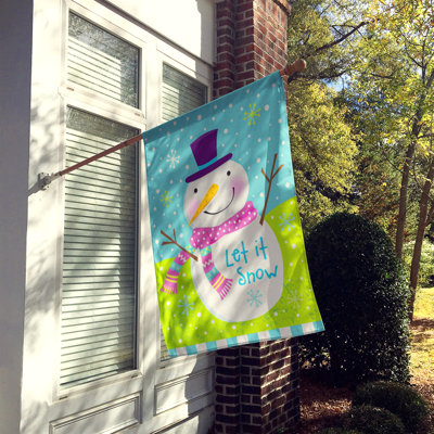 Shavarsh Double Sided 40'' H x 28'' W Polyester Christmas House Flag