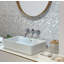 12" x 12" Glass Metal Look Mosaic Wall Tile-60755472