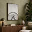 Ferris Wheel Geometry Minimalist - Wrapped Canvas-1733522229-1733522238