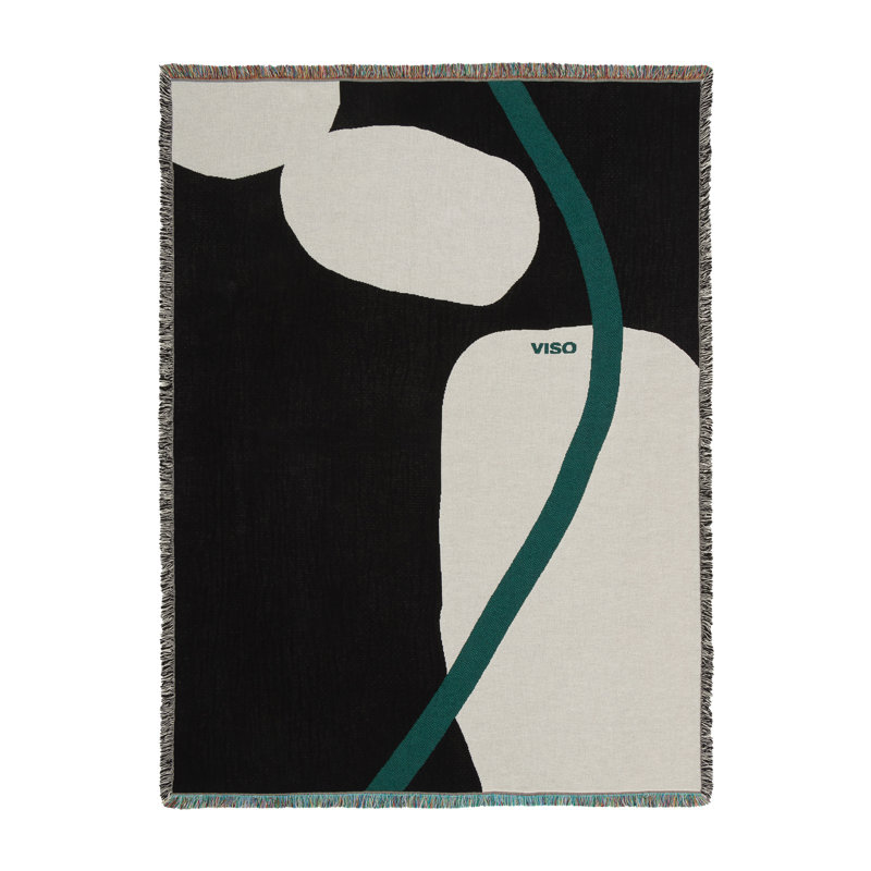 Tapestry Hand Woven Throw Blanket