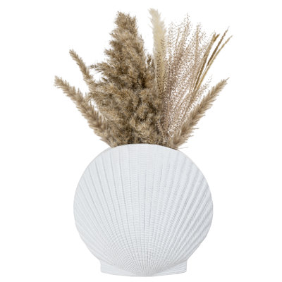 White 65cm Ceramic Table Vase