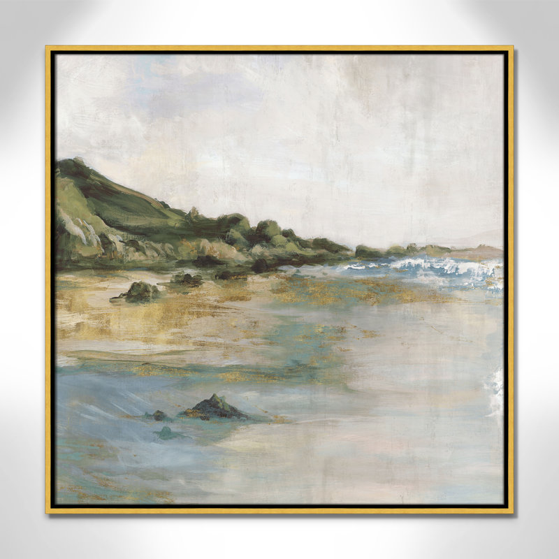 «Cordoba Tide’s Edge» par, H 31,5 po x l 31,5 po, Doré