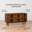 Paloma Open Shelves Solid Wood Media Unit