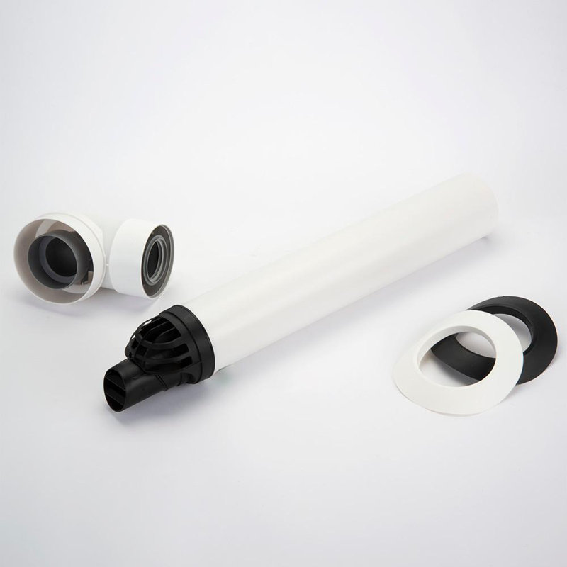 Rinnai 2-Pack 2/4 (60/100) Coude 45 degrés à condensation