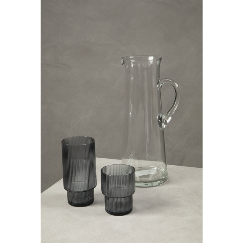 Metoyer Clear Glass 1L Jug