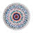 Mikasa Painted Medallion 6 In. Appetizer Plates