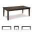 Bartons Bluff Extendable Solid Wood Base Dining Table