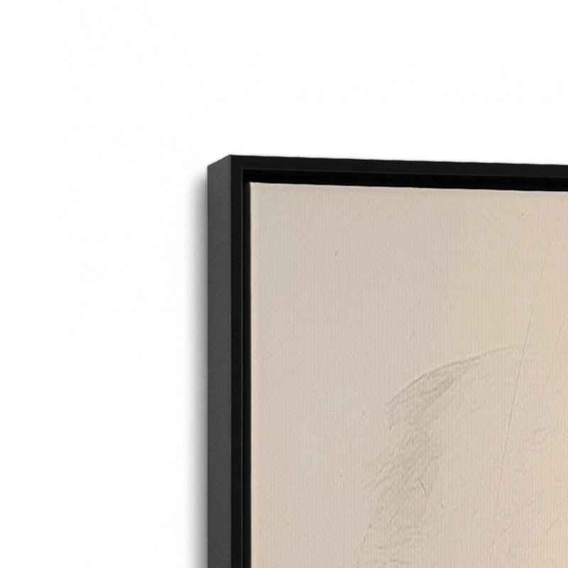 Impression sur toile 12 "x 12" Cotton Candy Delight v1 dans un cadre blanc, Cadre flottant noir satiné