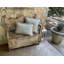 Celestial Striped Lumbar Indoor / Outdoor Pillow Cover & Insert
