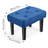 Dark Blue Square Stool