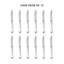 Couteau Oneida Hospitality Juilliard 18/10 Stainles