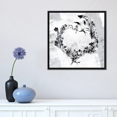 «Floral Heart», impression sur toile