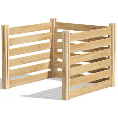 Cedar Outdoor Air Conditioning Cover Privacy Screen by Greenes Fence