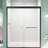 56"-60" Adjustable Bypass Shower Enclosure, 72" H, Tempered Glass, Matte Black, Easy Installation Bathroom Unit Black Double Sliding Door For Shower, 56"-60"W*72"H, 1/4" Partition-121585253