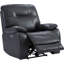 Fauteuil inclinable électrique rembourré de 39 po Hurdfield avec appui-tête réglable et accoudoirs coussinés-98420125