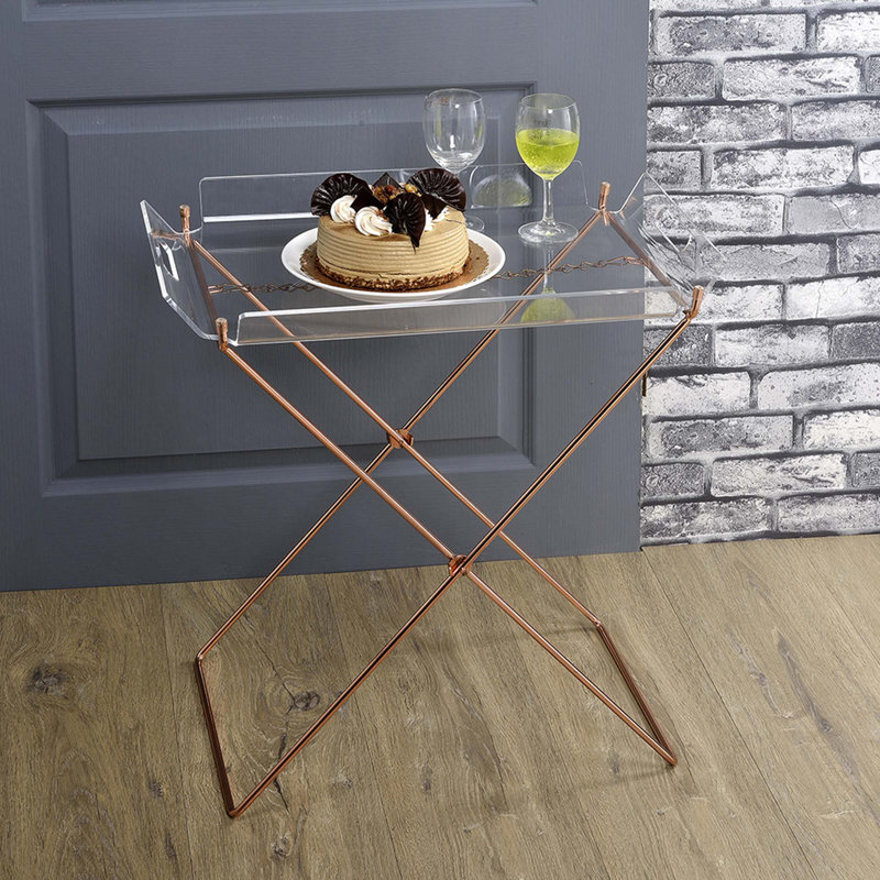 Table de bout avec plateau amovible