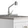 Cardinal 24 inch Laundry Cabinet with Faucet and Stainless Steel Sink