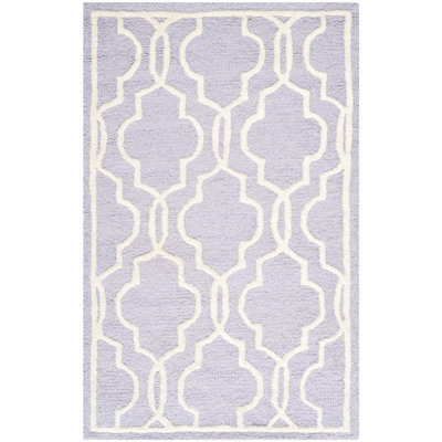 Cannen Hand Tufted Wool Geometric Rug