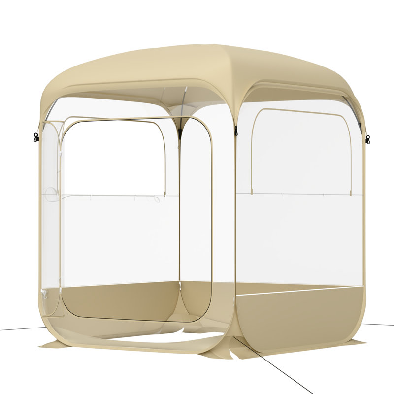 6 x 6 pi D Pavillon de jardin résistant aux intempéries