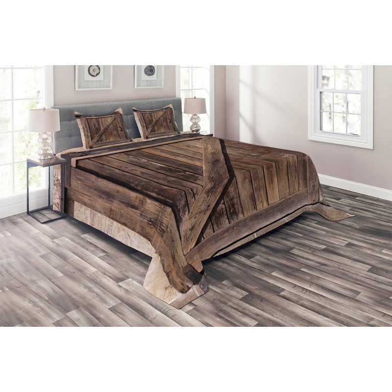Rustic Striped Coverlet