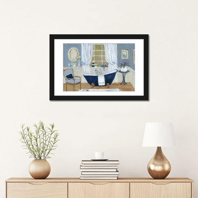 «Violet Spa I», reproduction sur toile