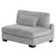 Chaise avec accoudoirs rembourrée en velours côtelé Bentley-1059275357