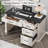 Farmhouse 47" Executive Desk With Charging Station-156619161