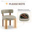 Chaise d'appoint rembourrée en similicuir-1189202461