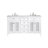Watkinsville 60'' Double Bathroom Vanity with Top-42562310-104561955