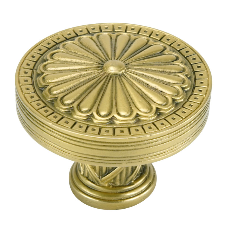 LAKEWOOD KNOB PLATE, Gold