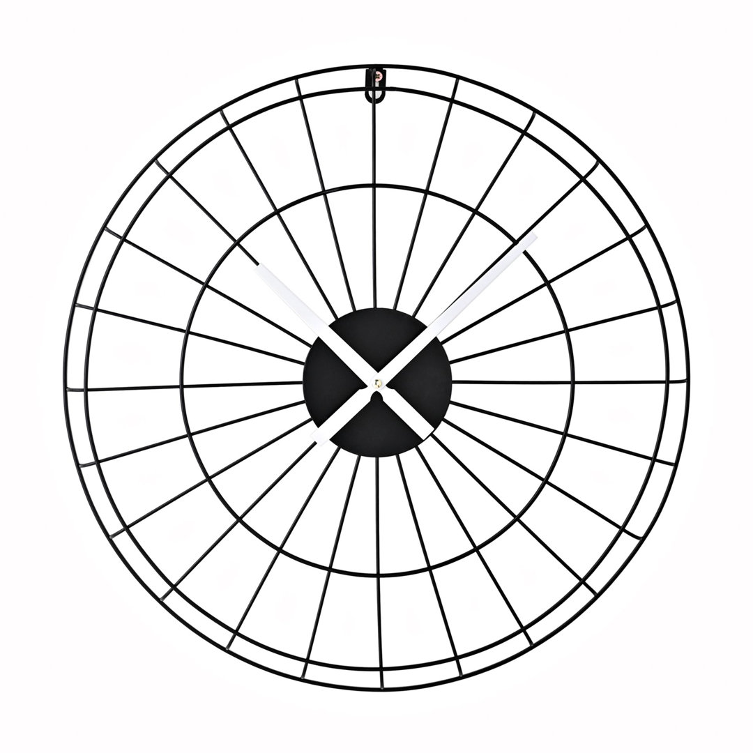 Borough Wharf Wire Wall Clock 50Cm