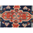 One-of-a-Kind 9'3'' x 11'6'' New Age Rectangle Wool Area Rug in Orange
