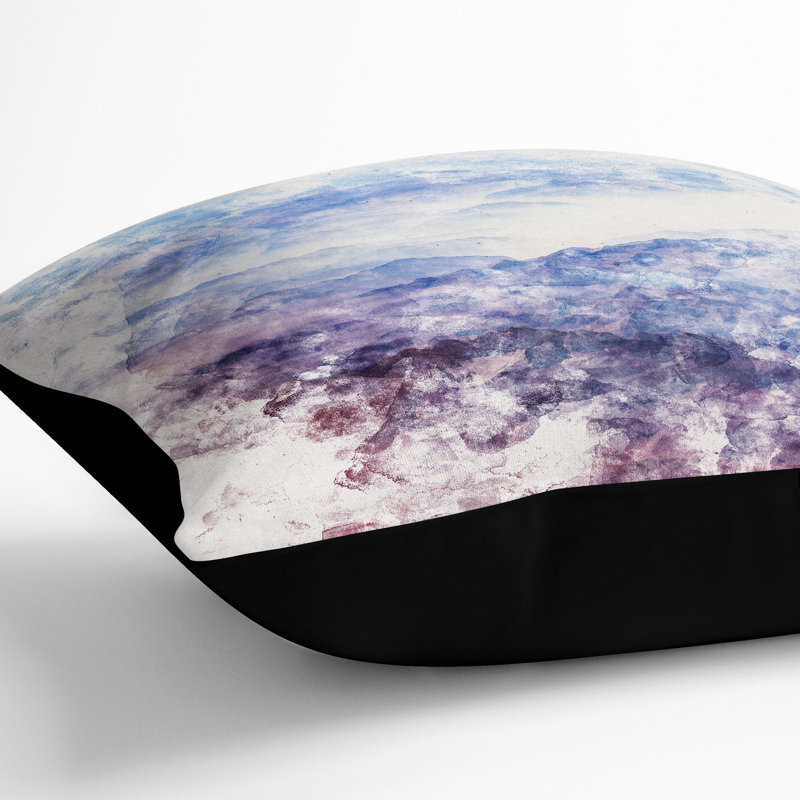 Square Cushion, Black, 55cm H x 55cm W x 20cm D
