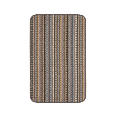 Aloysious Non-Slip Striped Indoor Doormat