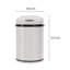 9 L Abfalleimer aus Edelstahl-20723690