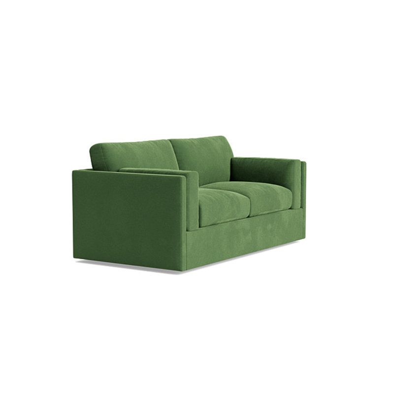 Fairfax Loveseat (70"), Performance Velvet - Ivy