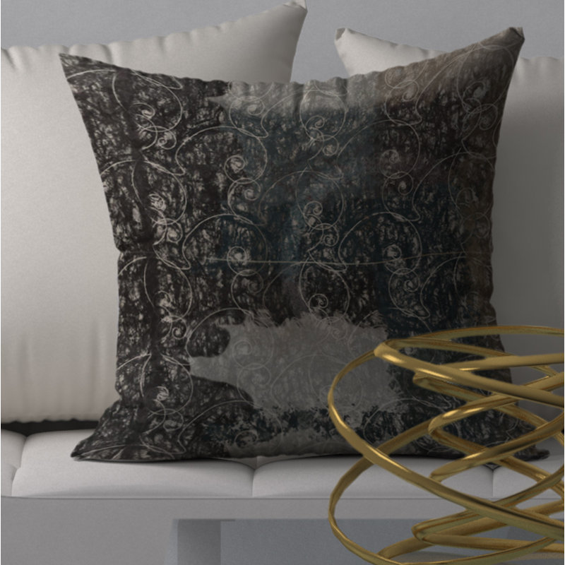 Housse de coussin carrée/insert, 18 po x 18 po